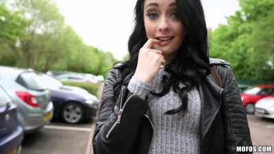 British Alessa Savage flashing in public