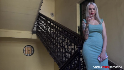 Tattooed Arteya Dee face fucking rimming