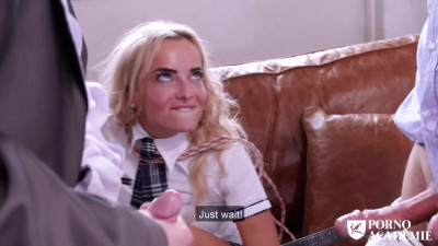 Schoolgirl Victoria Pure seduced