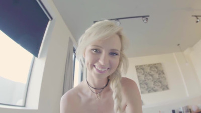 Blonde hair Astrid Star POV interracial fucking