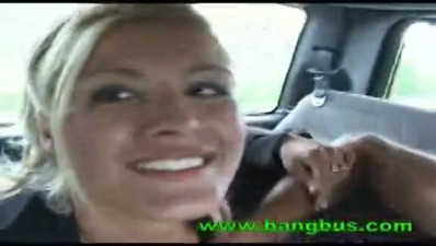 Busty & big boobs cougar banging got fucked hard in the bus