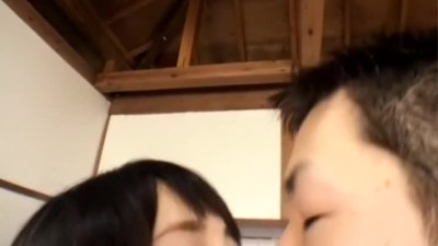 Incredible couple japanese Azusa Maki POV getting a facial