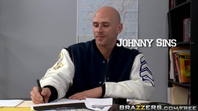 Johnny Sins together with big tits brunette Lela Star