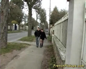 Hard pounding along with cute french teen