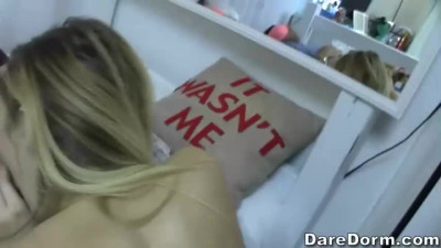 Dare Dorm - Reality hard slamming alongside innocent amateur